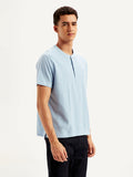 Men's Textured Regular Fit T-Shirt