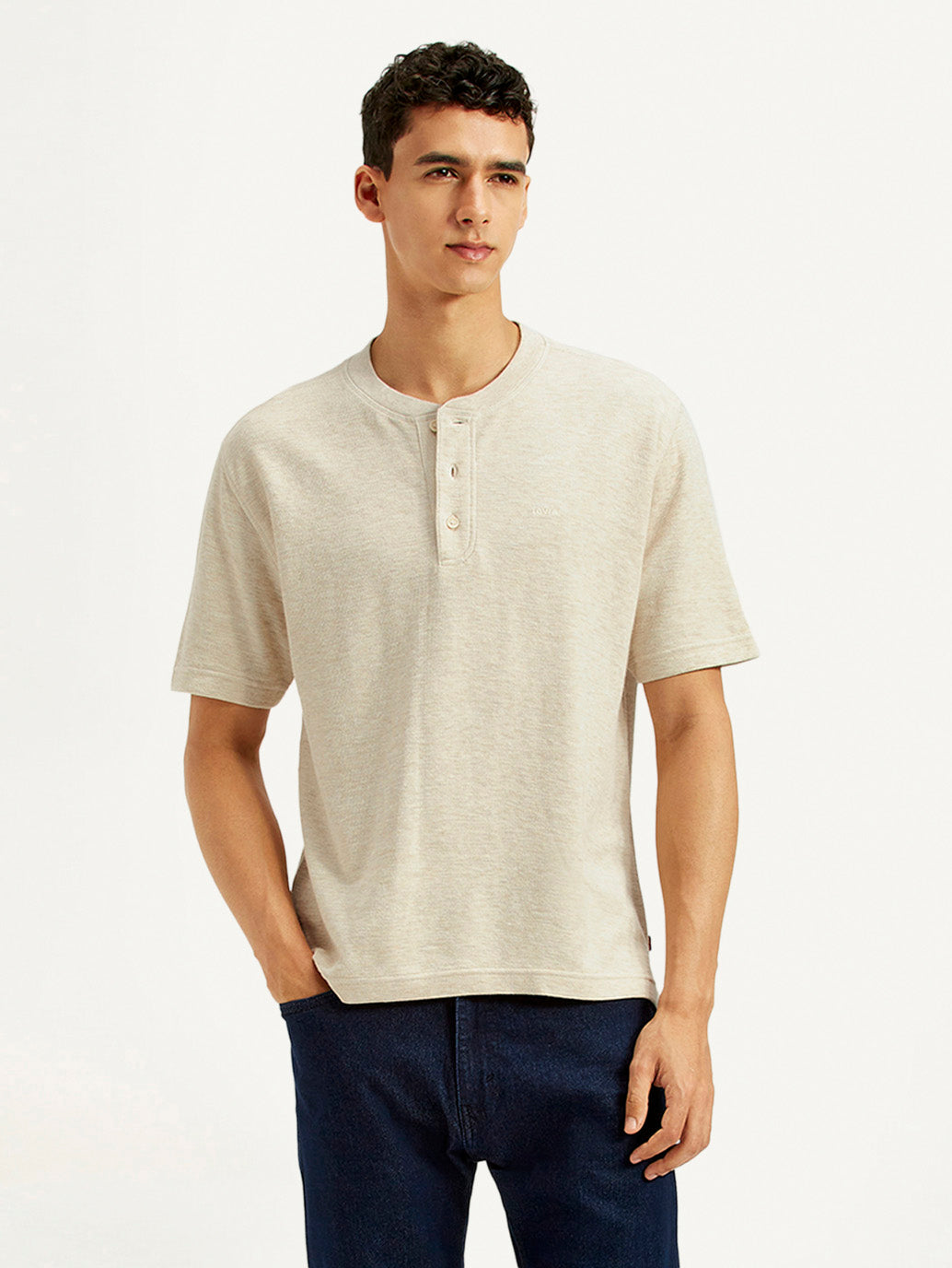 Men's Textured Slim Fit T-Shirt