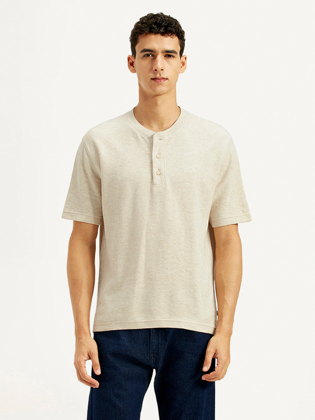 Men's Textured Slim Fit T-Shirt