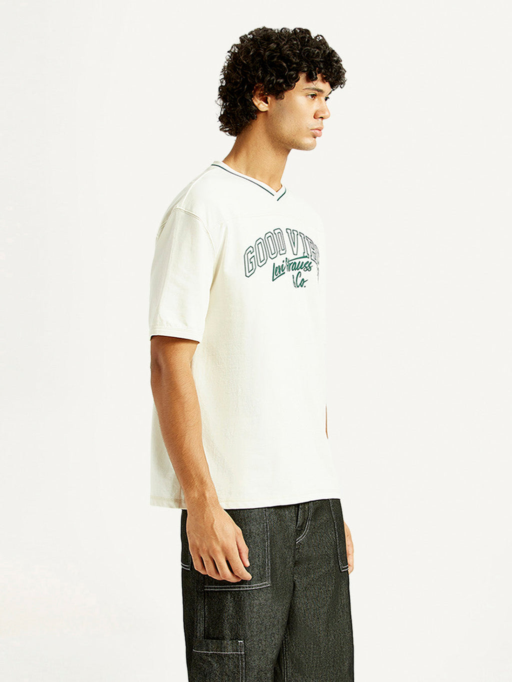 Men's Printed Loose Fit T-Shirt