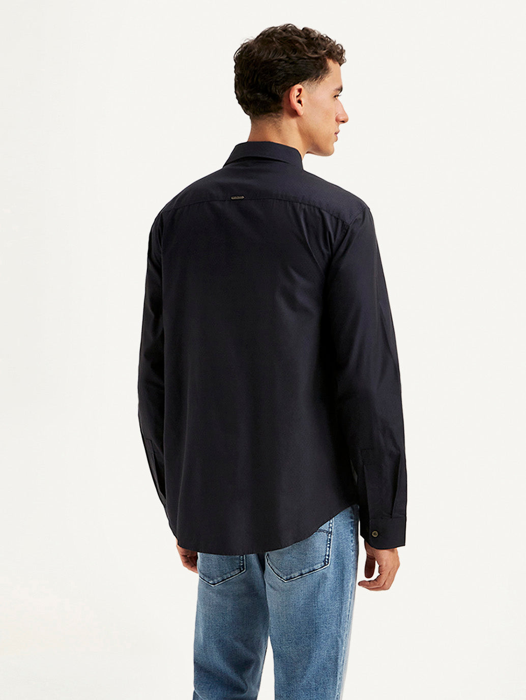 Men's Redloop Solid Slim Fit Shirt