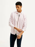 Men's Redloop Striped Slim Fit Shirt