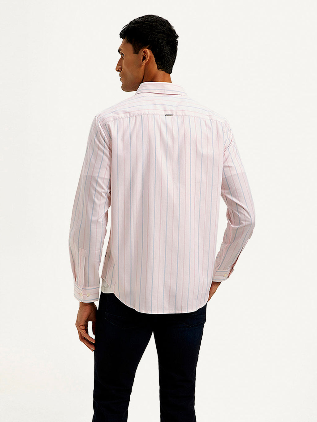 Men's Redloop Striped Slim Fit Shirt