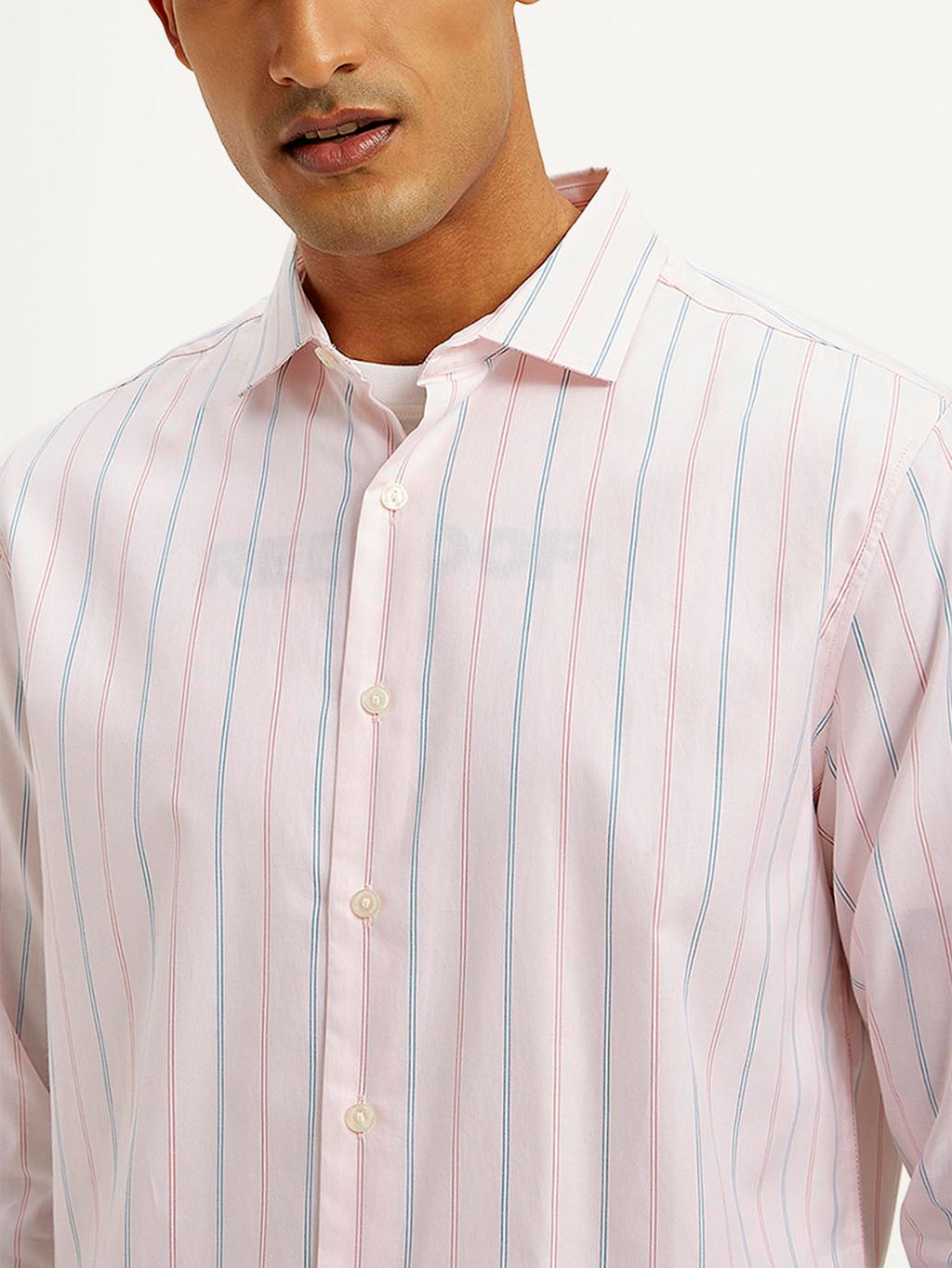 Men's Redloop Striped Slim Fit Shirt