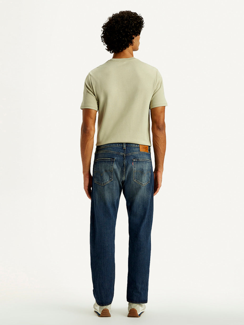 Men's Tinted 505 Med Indigo Straight Fit Mid Rise Jeans