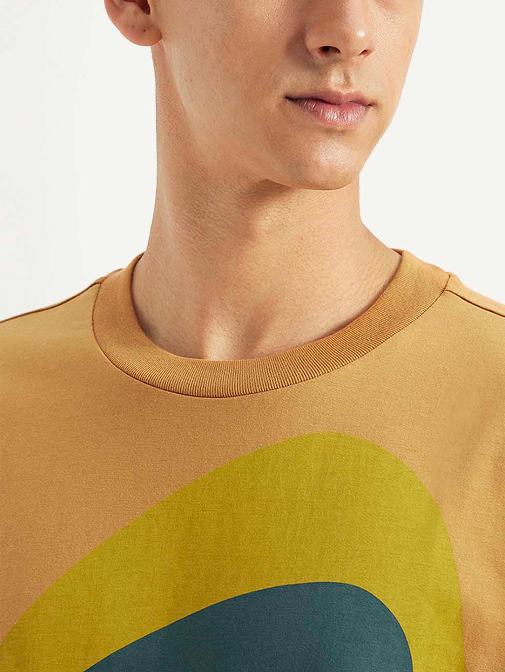 Men's Printed Boxy Fit T-Shirt