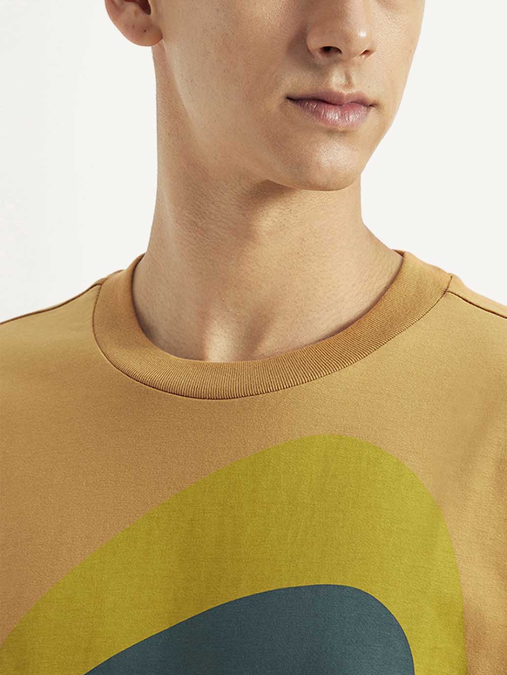 Men's Printed Boxy Fit T-Shirt