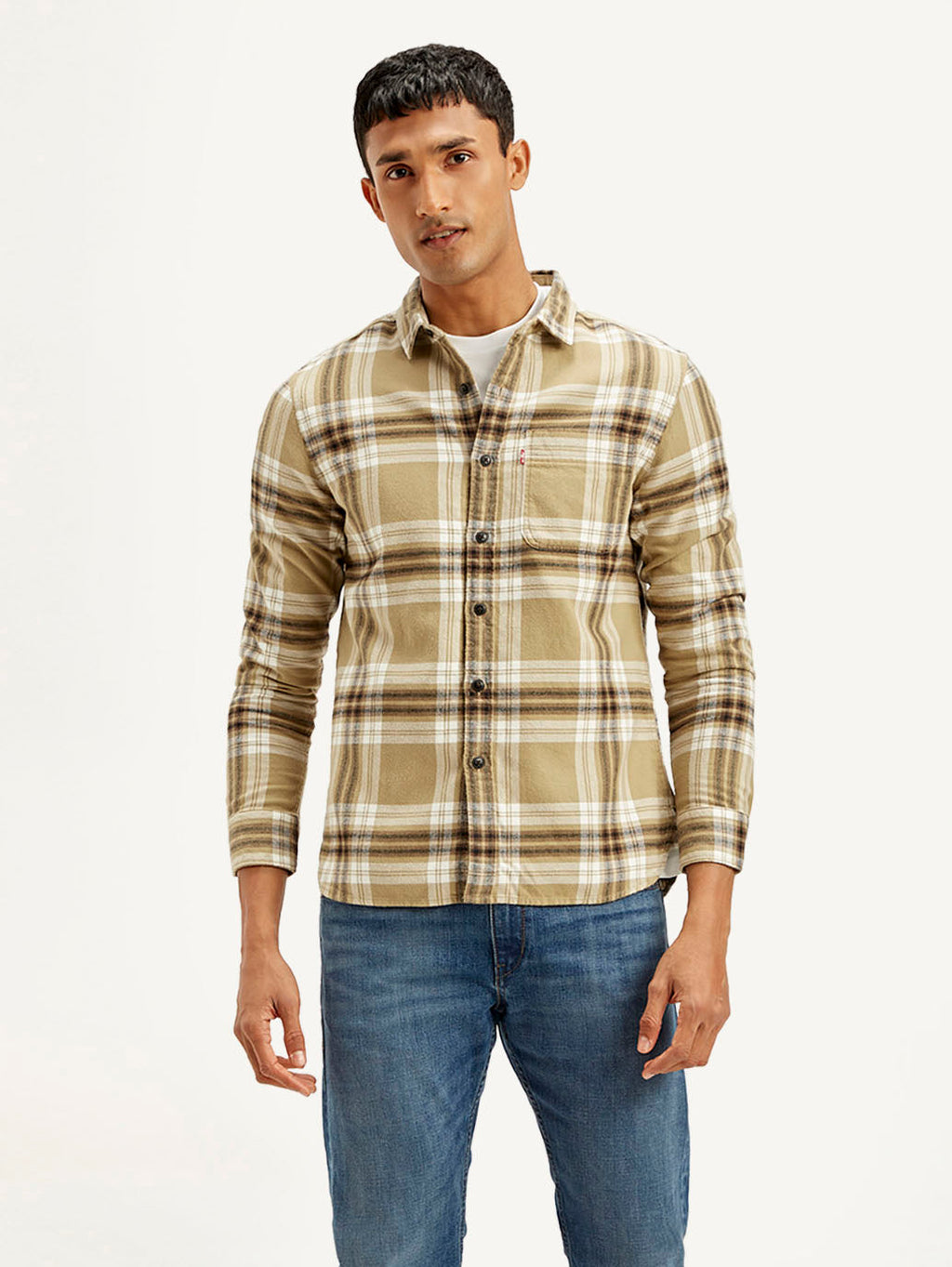 Men's Checkered Relaxed Fit Shirt