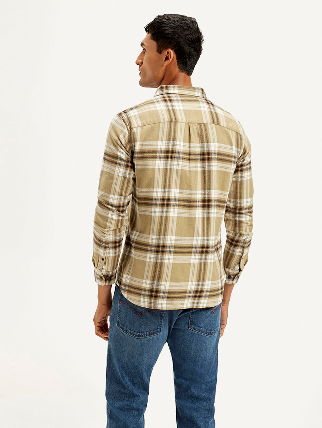 Men's Checkered Relaxed Fit Shirt