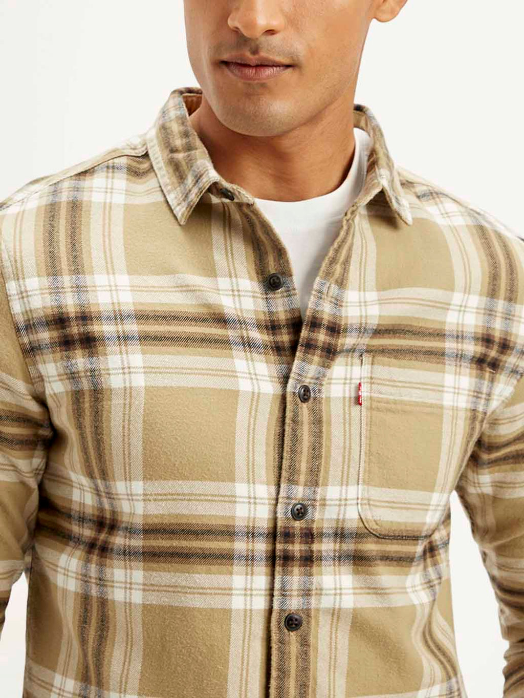 Men's Checkered Relaxed Fit Shirt