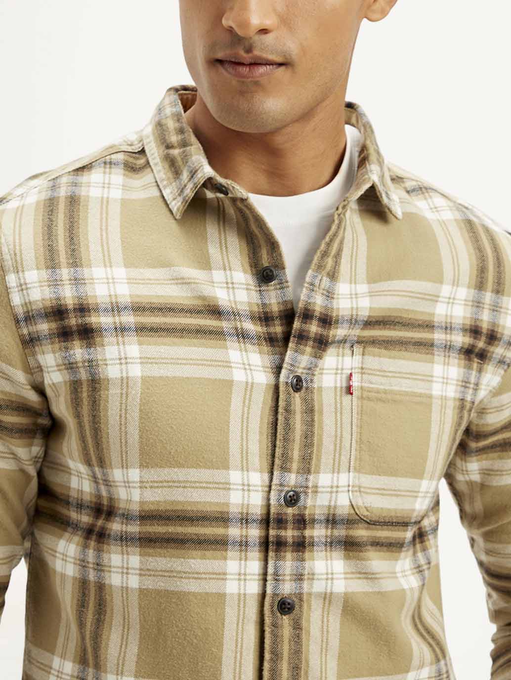 Men's Checkered Relaxed Fit Shirt