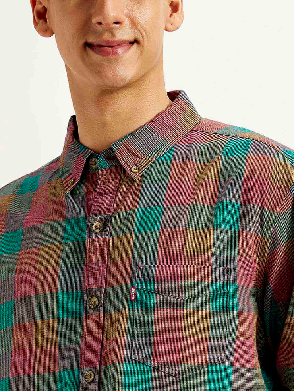 Men's Checkered Slim Fit Shirt