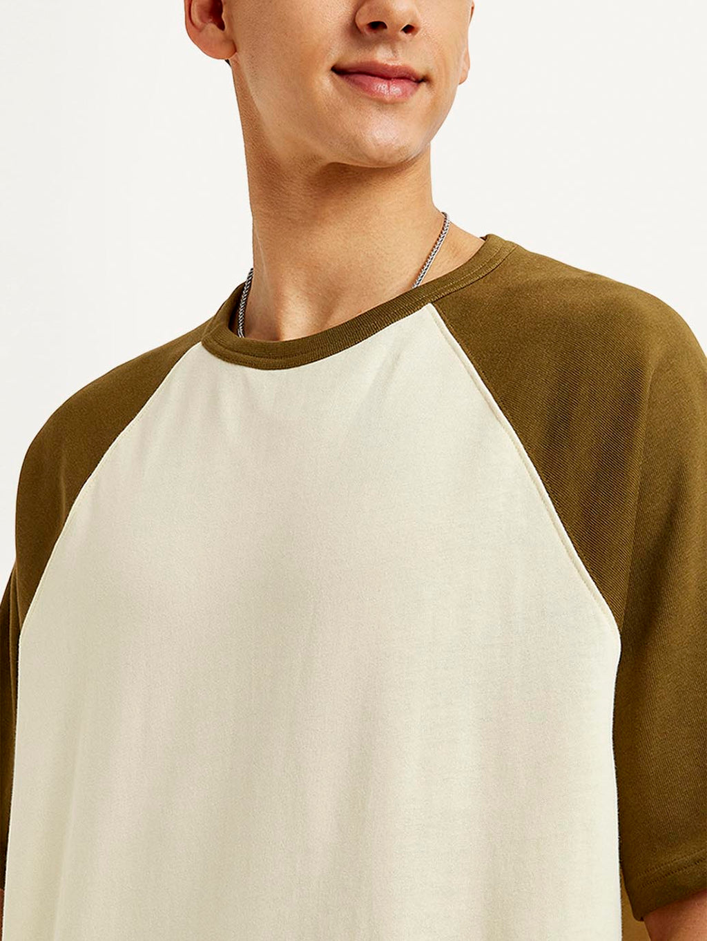 Men's Colorblock Loose Fit T-shirt
