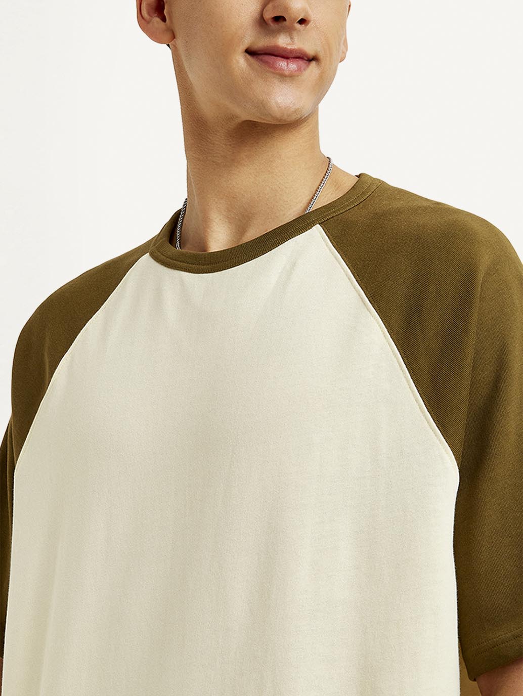 Men's Colorblock Loose Fit T-shirt