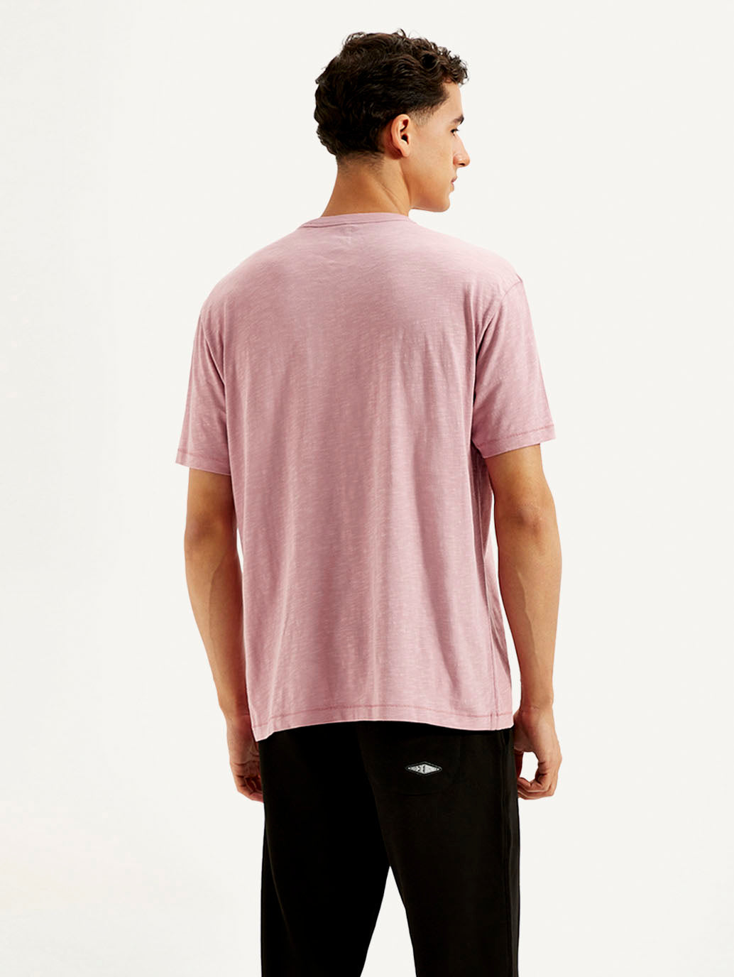 Men's Solid Slim Fit T-shirt