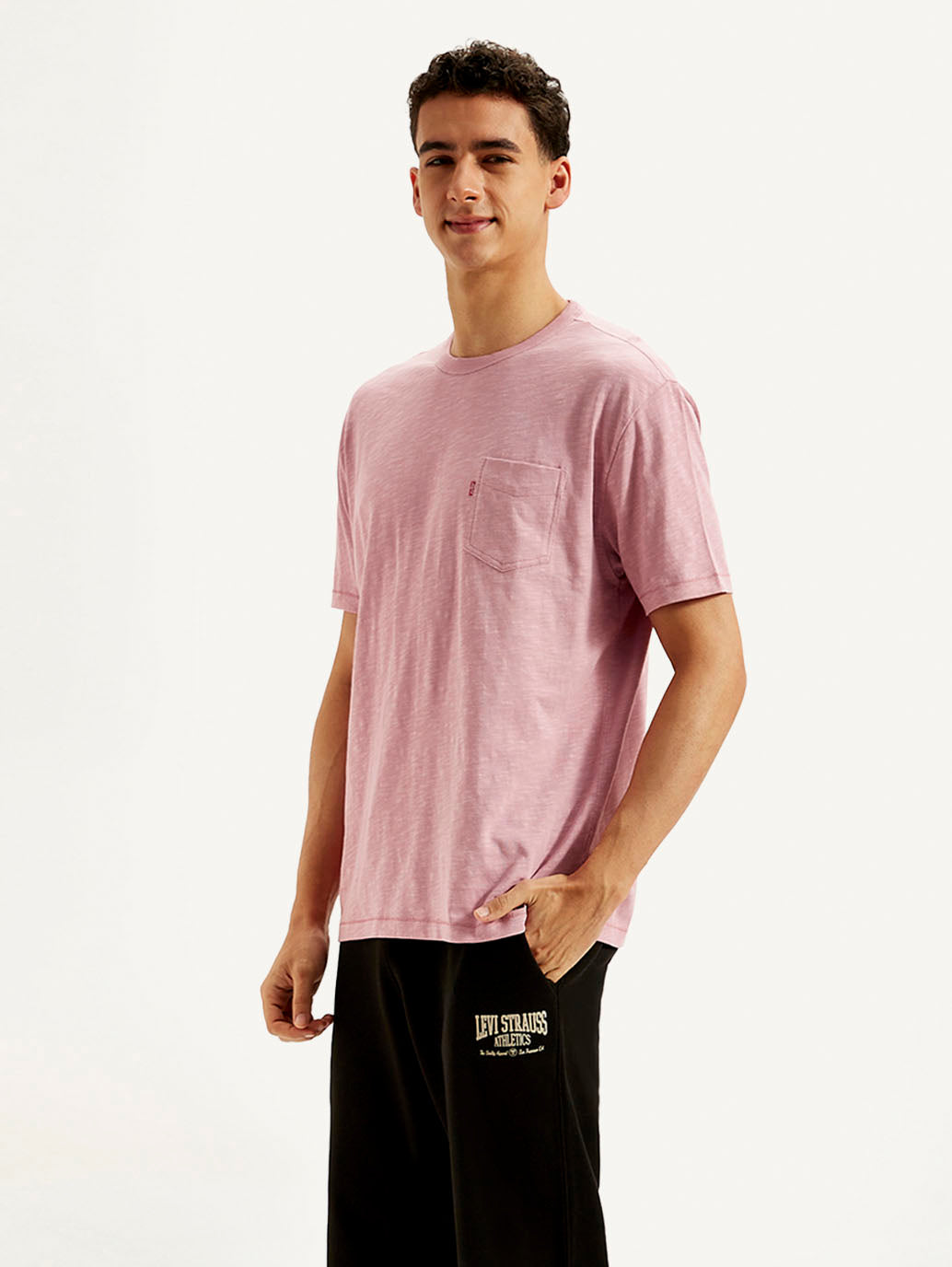 Men's Solid Slim Fit T-shirt