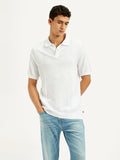 Men's Redloop Textured Slim Fit Polo T-Shirt
