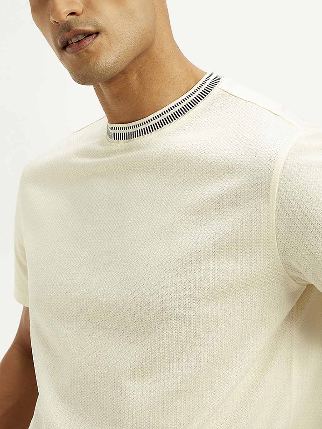 Men's Redloop Solid Slim Fit T-shirt