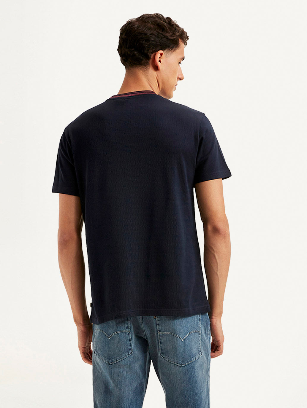 Men's Redloop Solid Slim Fit T-shirt