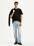 Men's 555 Light Indigo Loose Fit Mid Rise Jeans