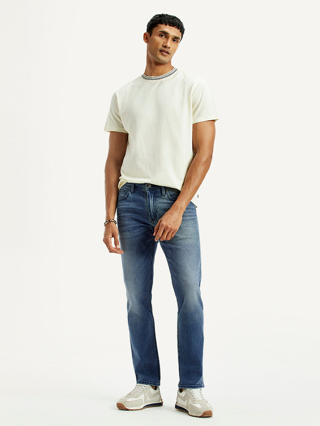 Men's Redloop 511 Dark Indigo Slim Fit Mid Rise Selvedge Jeans