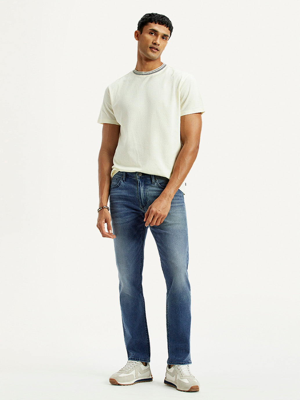 Men's Redloop 511 Dark Indigo Slim Fit Mid Rise Selvedge Jeans