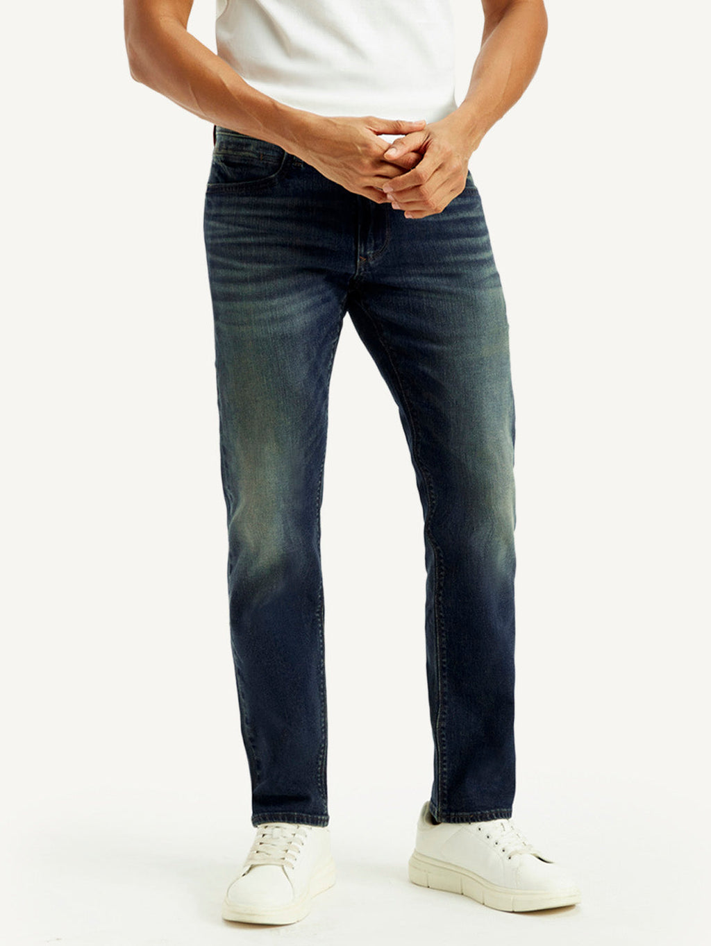 Men's Redloop 511 Dark Indigo Slim Fit Mid Rise Selvedge Jeans