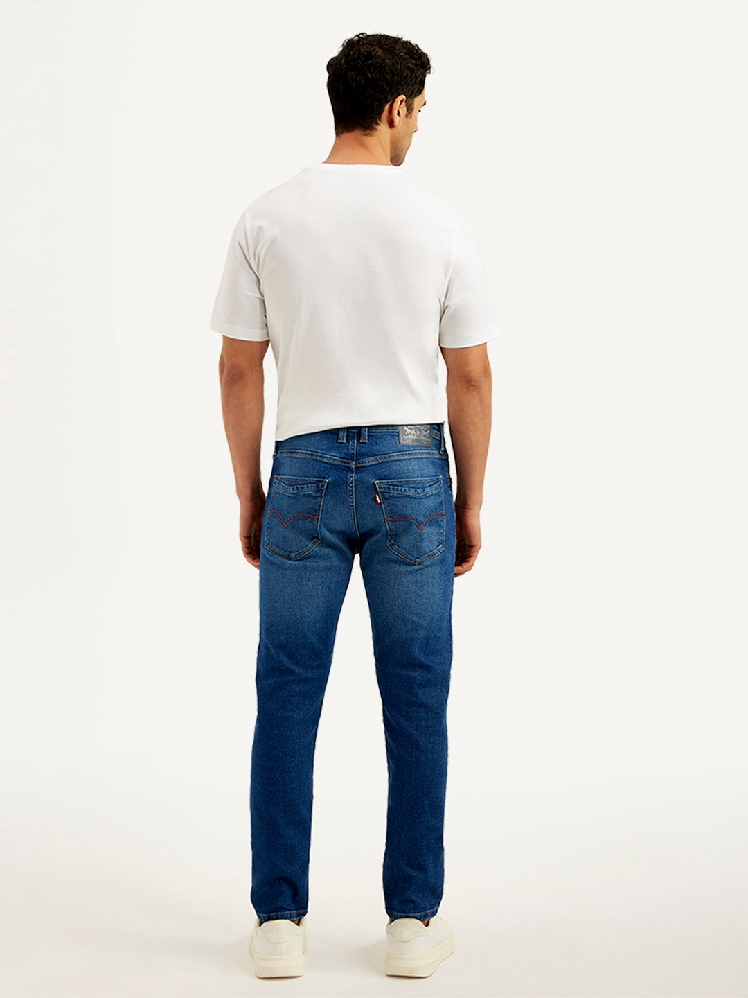 Men's 512 Blue Slim Tapered Fit Mid Rise Jeans