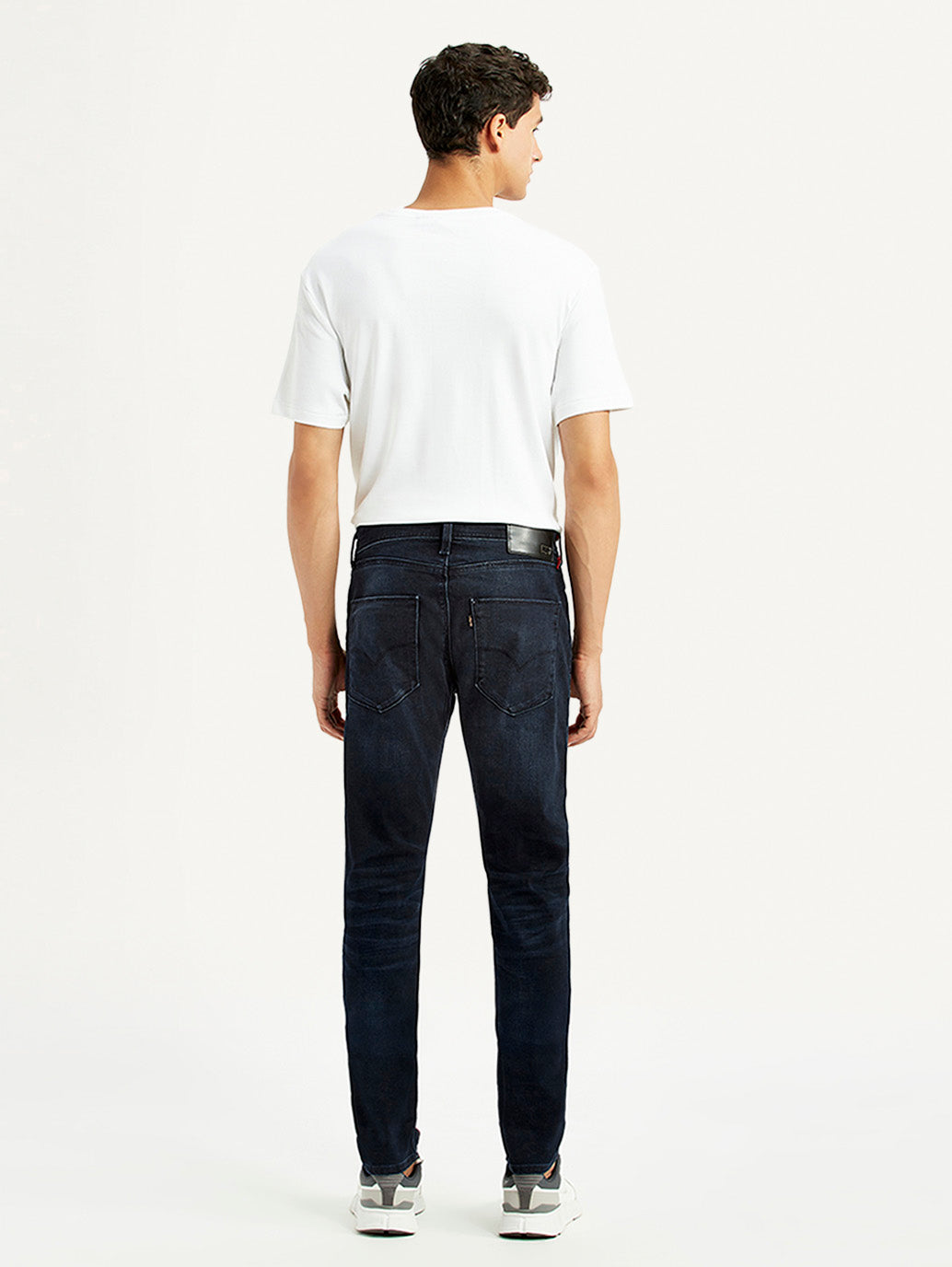 Men's Redloop 512 Dark Blue Slim Tapered Fit Mid Rise Jeans