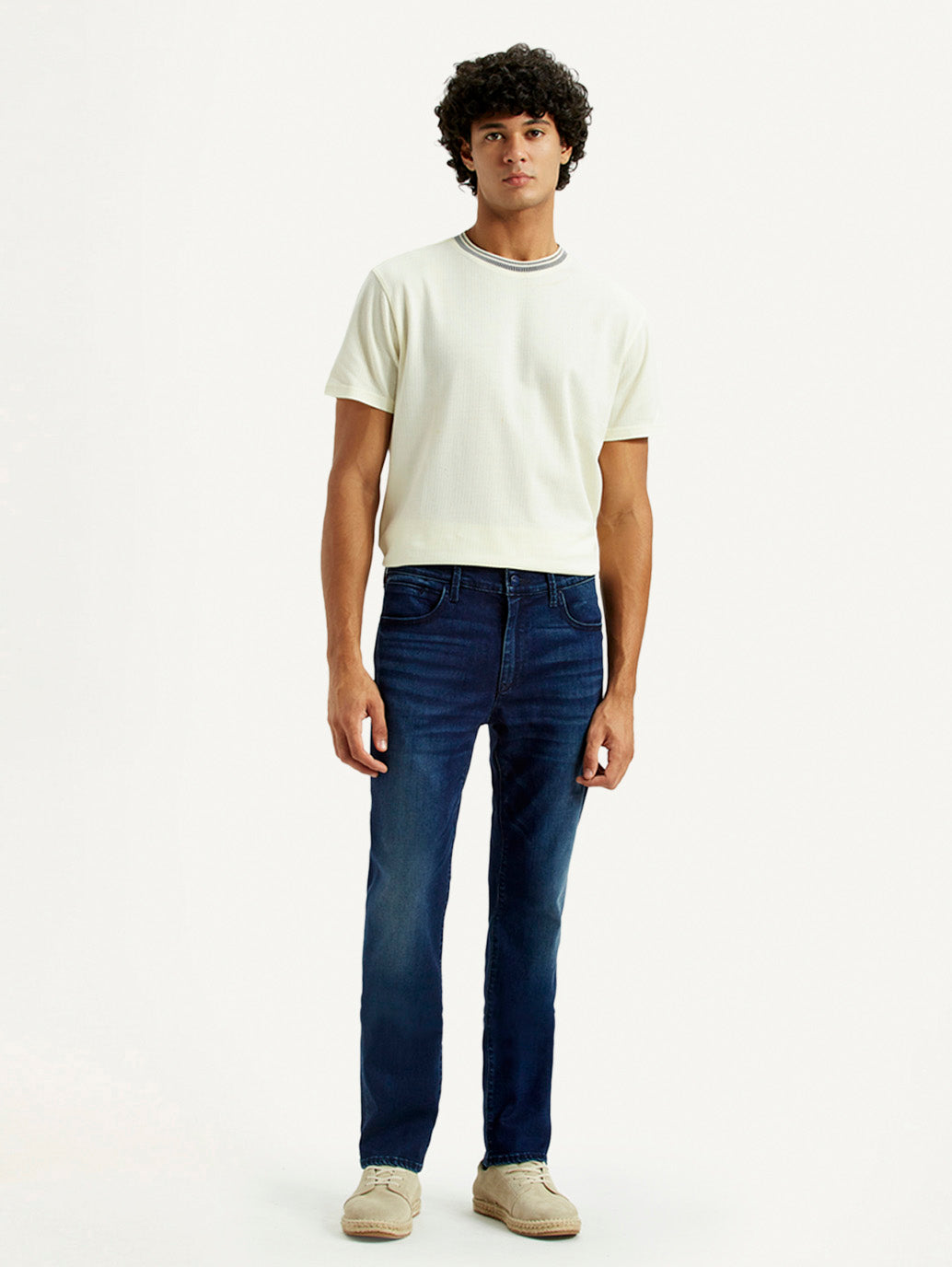 Men's Redloop 511 Dark Indigo Slim Fit Mid Rise Jeans