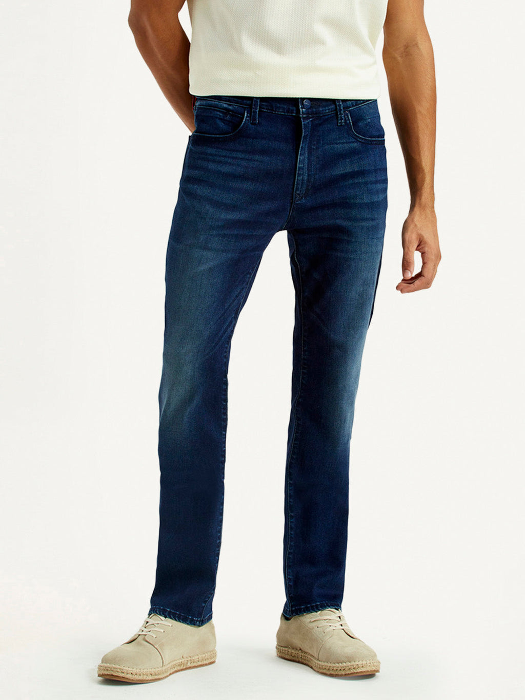 Men's Redloop 511 Dark Indigo Slim Fit Mid Rise Jeans