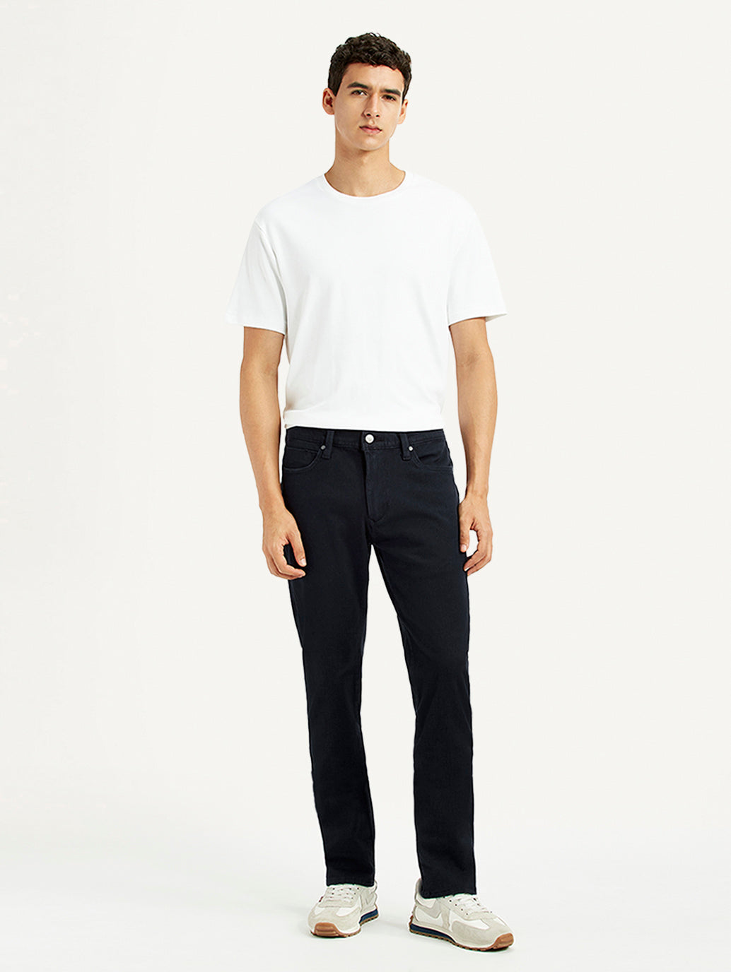 Men's 511 Black Slim Fit Mid Rise Jeans