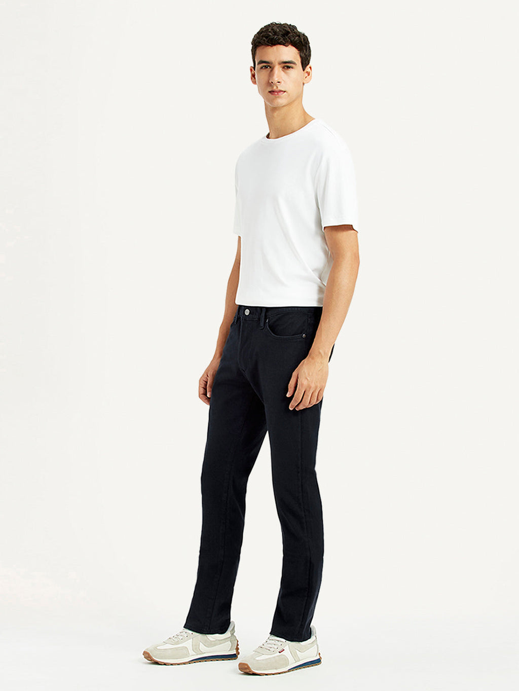 Men's 511 Black Slim Fit Mid Rise Jeans