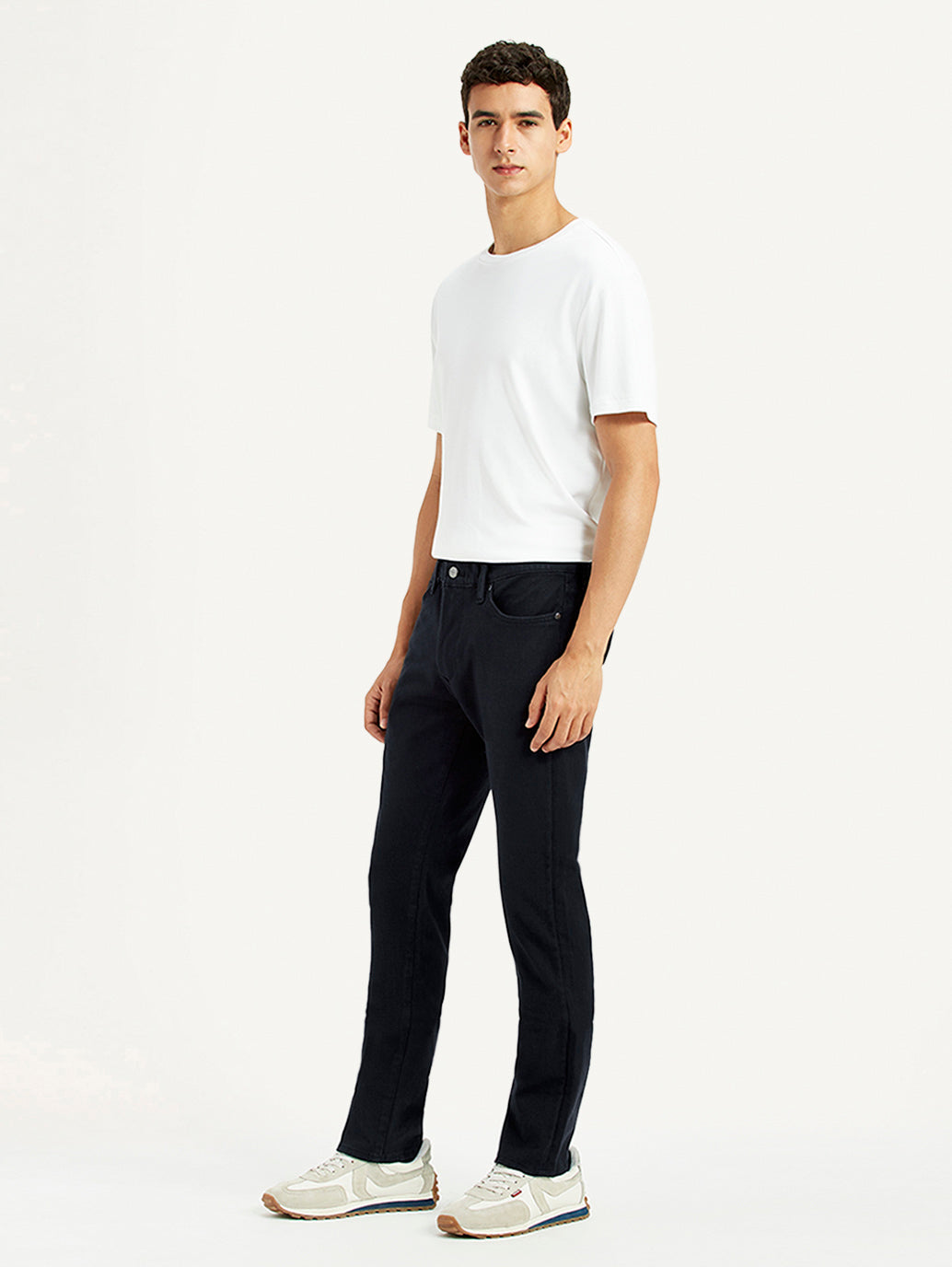 Men's 511 Black Slim Fit Mid Rise Jeans