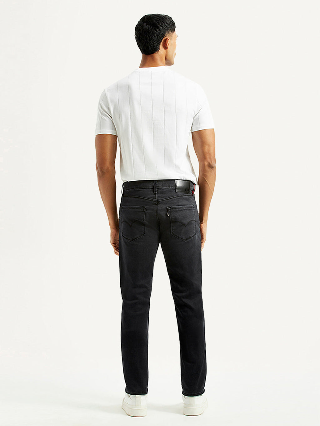 Men's Redloop 511 Charcoal Grey Slim Fit Mid Rise Jeans