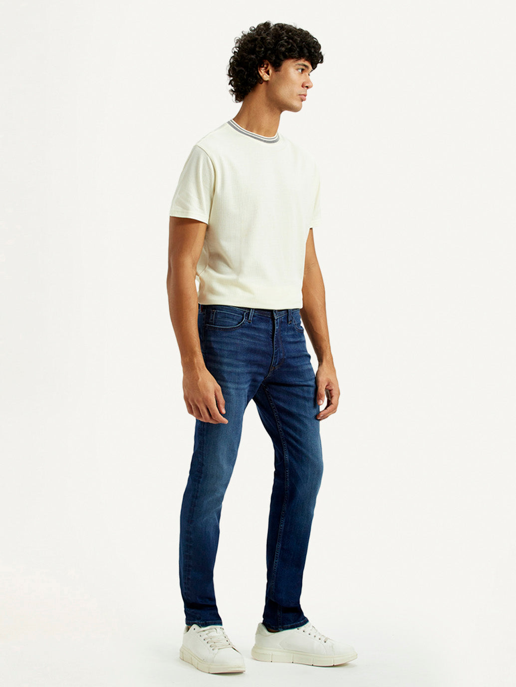 Men's Redloop 511 Indigo Slim Fit Mid Rise Jeans