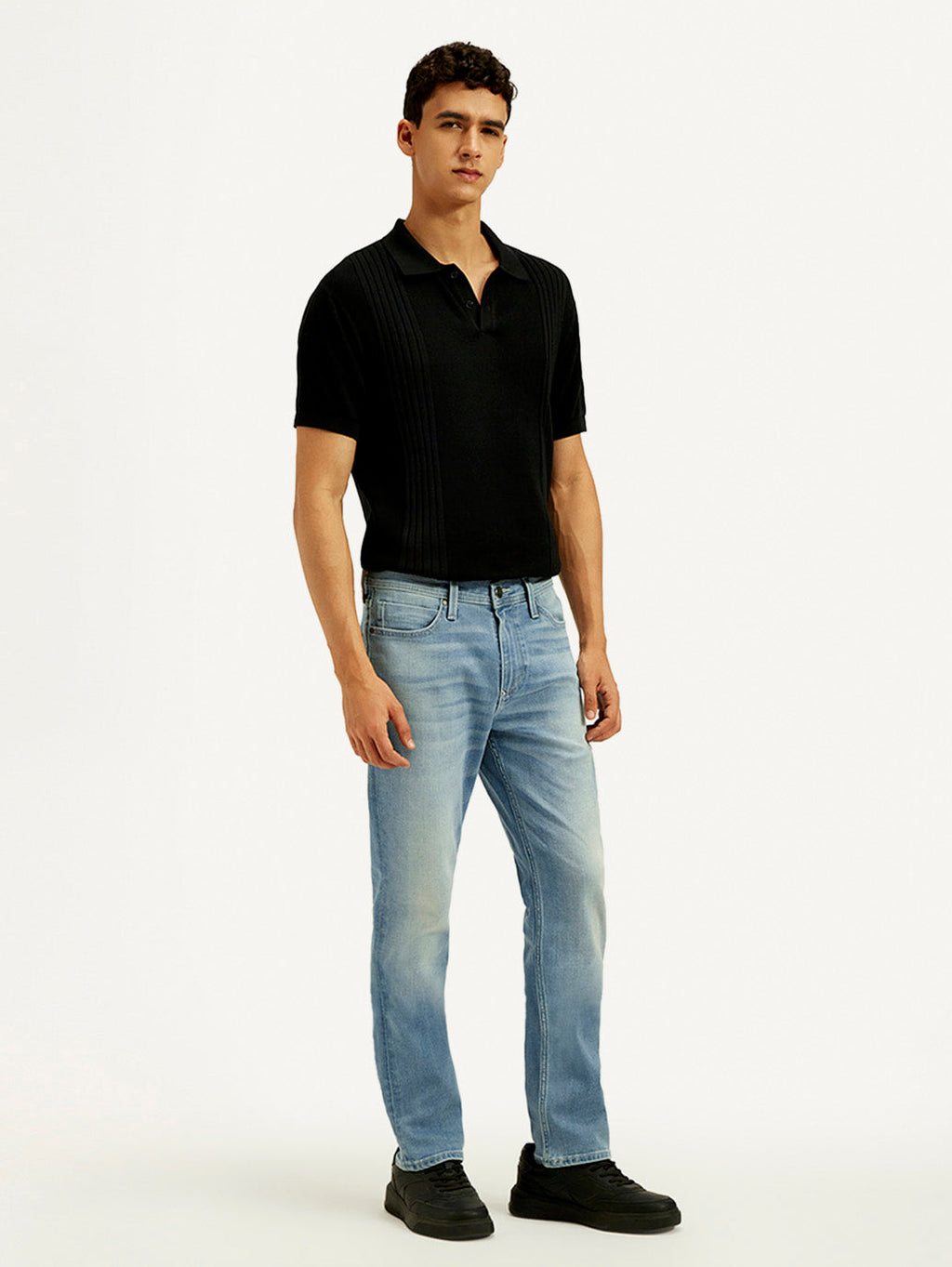 Men's Redloop 511 Light Indigo Slim Fit Mid Rise Jeans