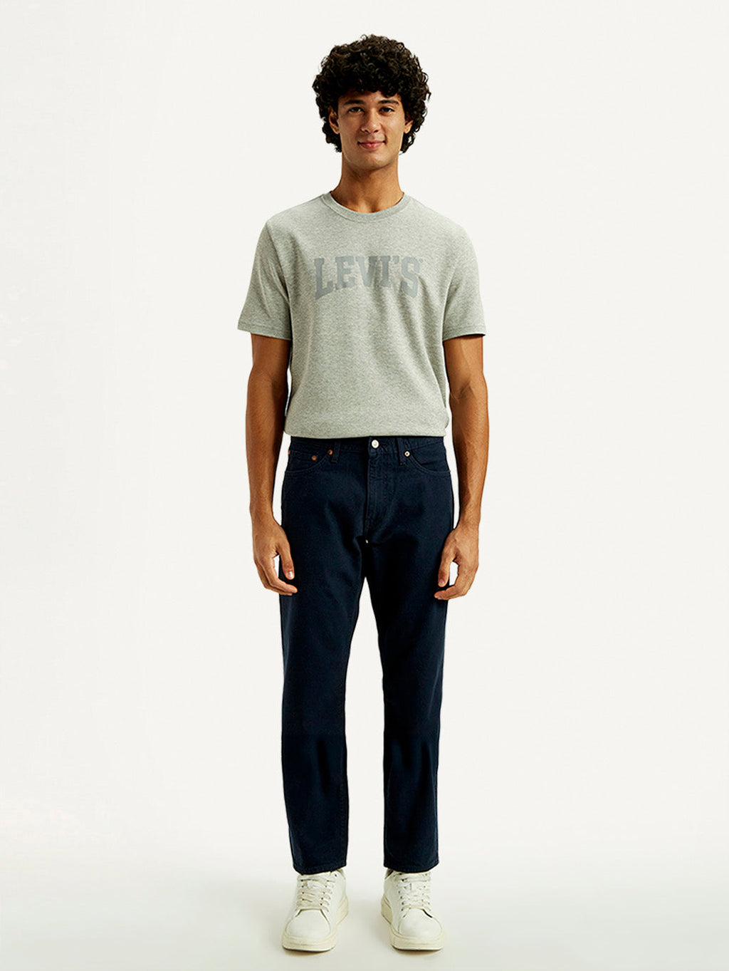 Men's Redloop 541 Blue Athletic Tapered Fit Mid Rise Selvedge Jeans