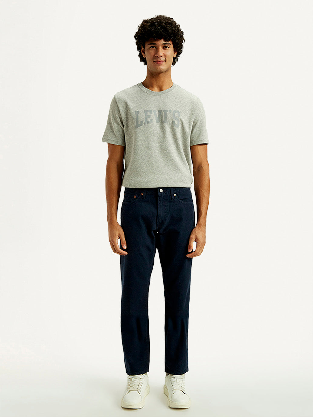 Men's Redloop 541 Blue Athletic Tapered Fit Mid Rise Selvedge Jeans
