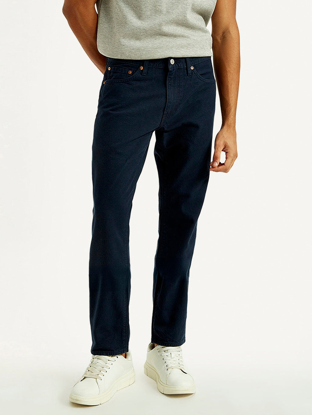 Men's Redloop 541 Blue Athletic Tapered Fit Mid Rise Selvedge Jeans