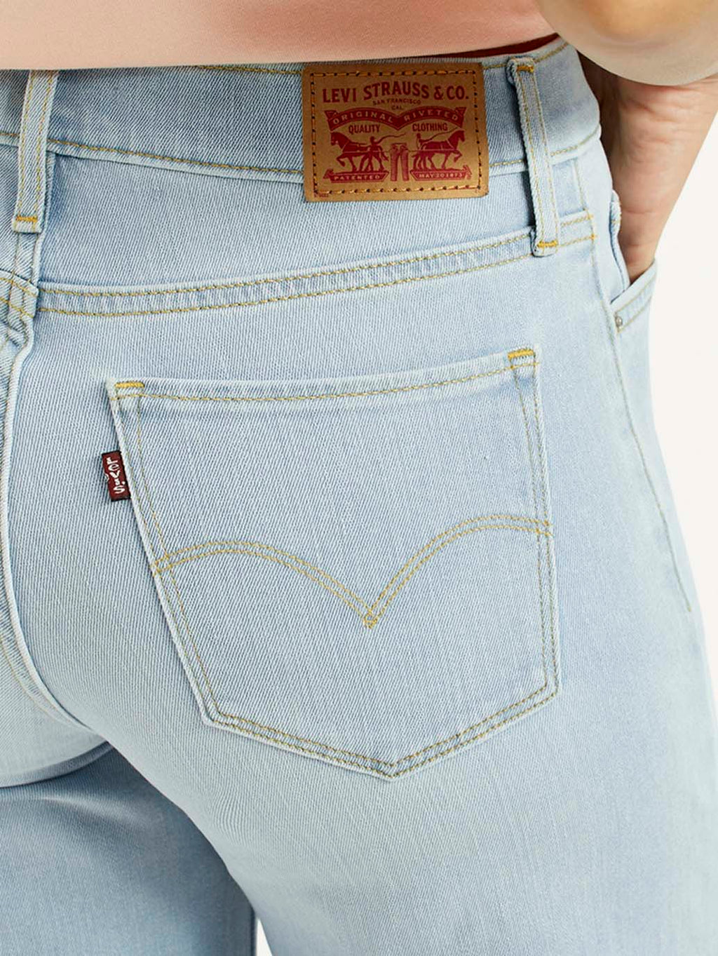 Women's 318 Light Indigo Flared Fit Mid Rise Jeans