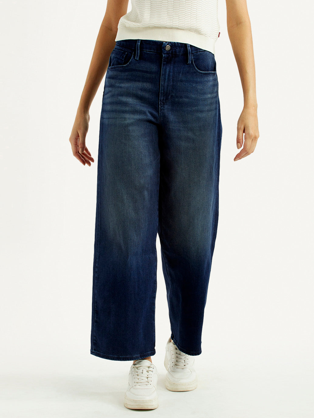 Women's Redloop Mile High Wide Leg Fit High Rise Jeans