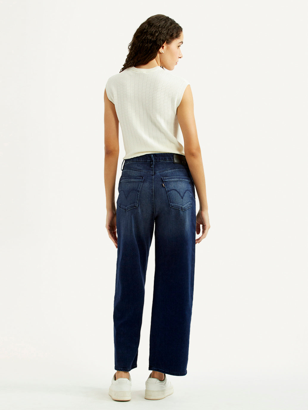 Women's Redloop Mile High Wide Leg Fit High Rise Jeans