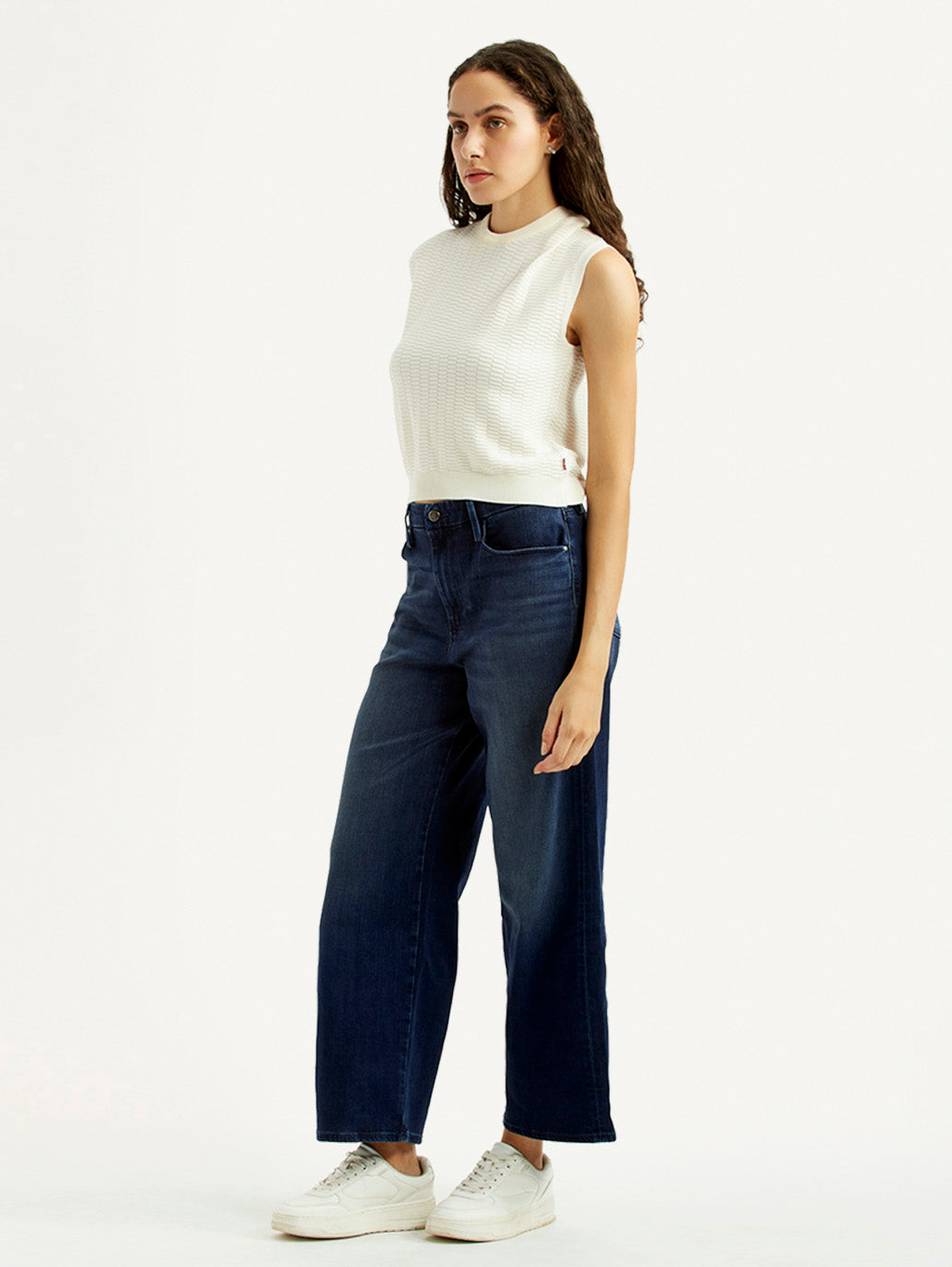 Women's Redloop Mile High Wide Leg Fit High Rise Jeans