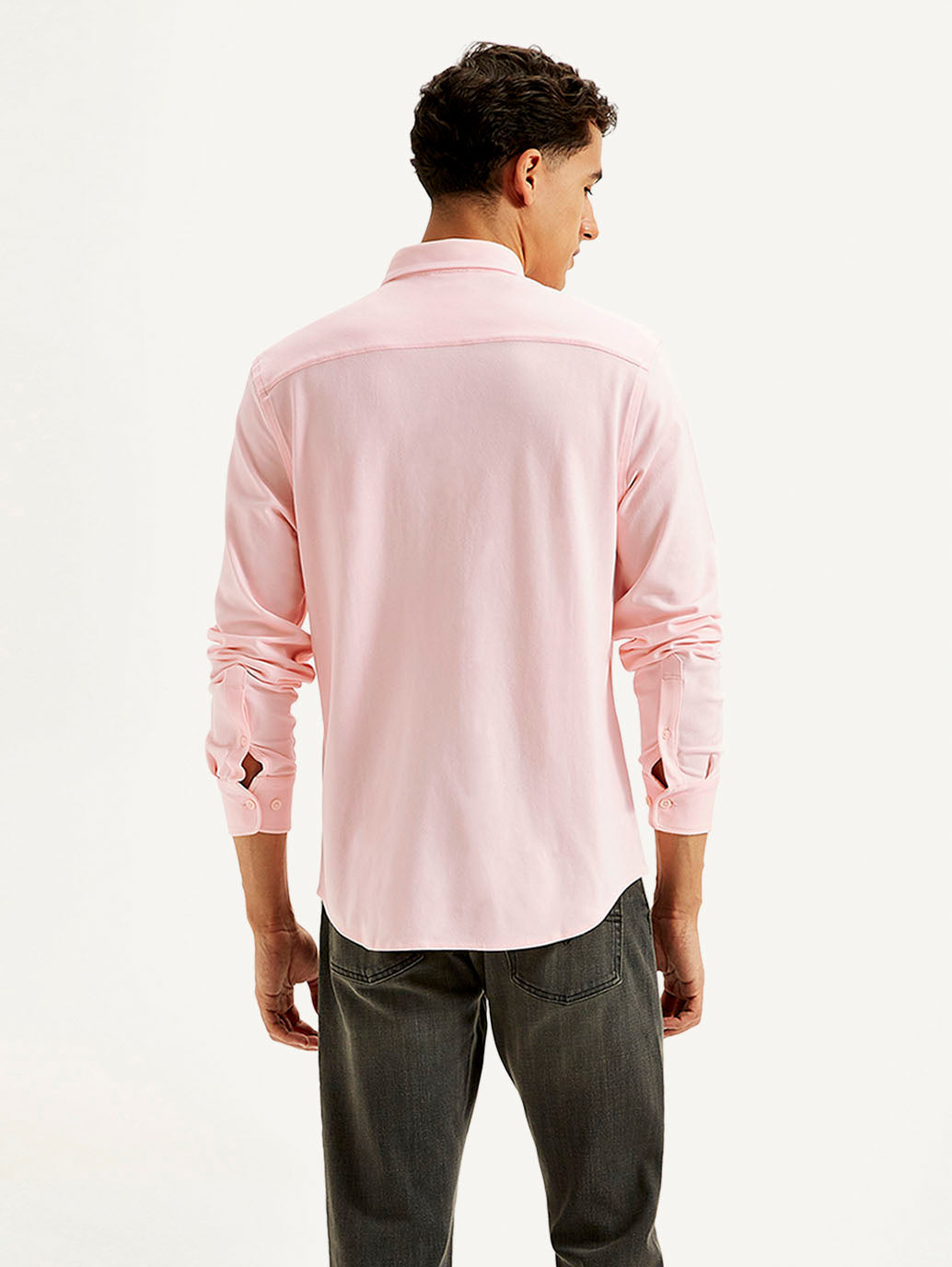Men's Solid Slim Fit Shirt