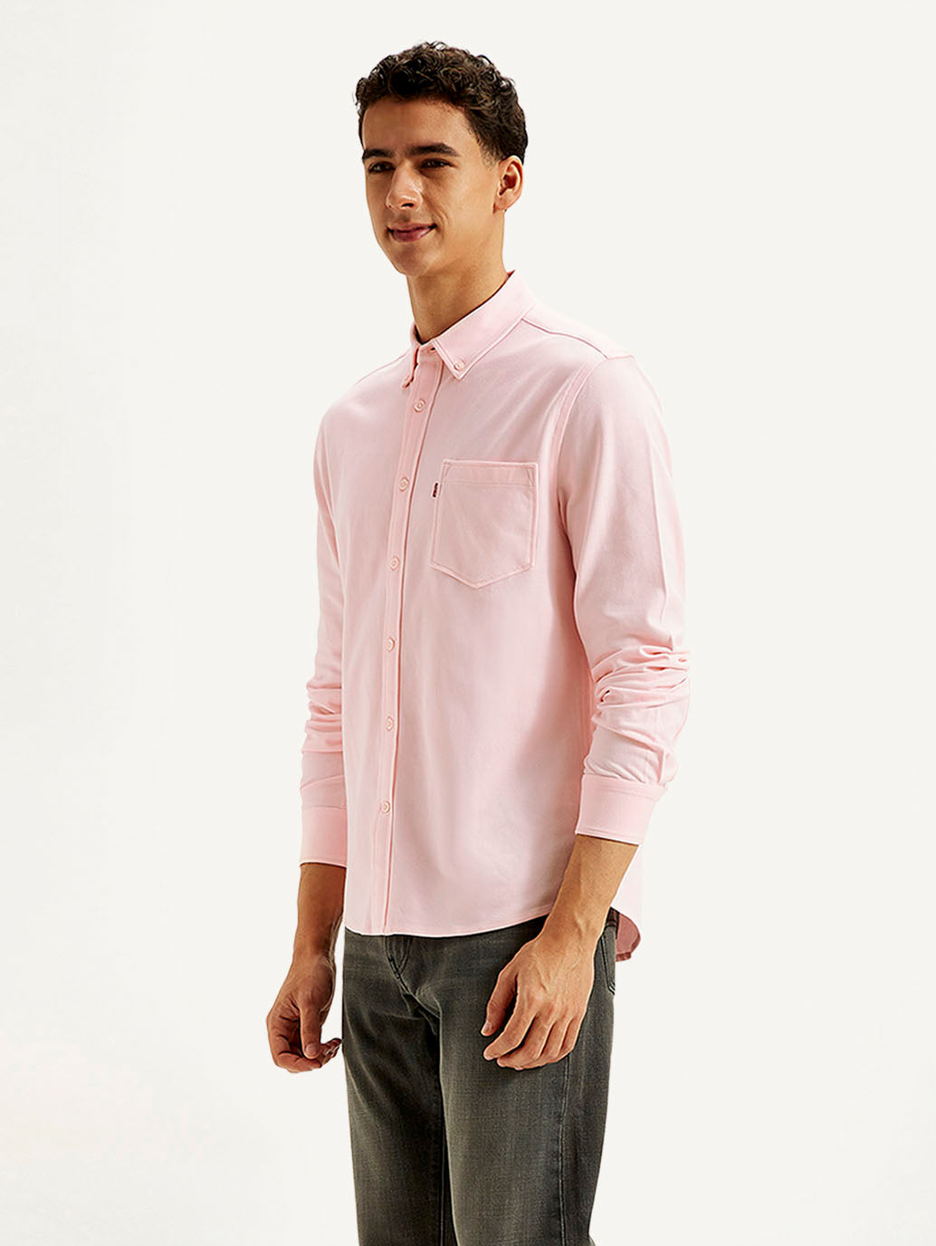 Men's Solid Slim Fit Shirt