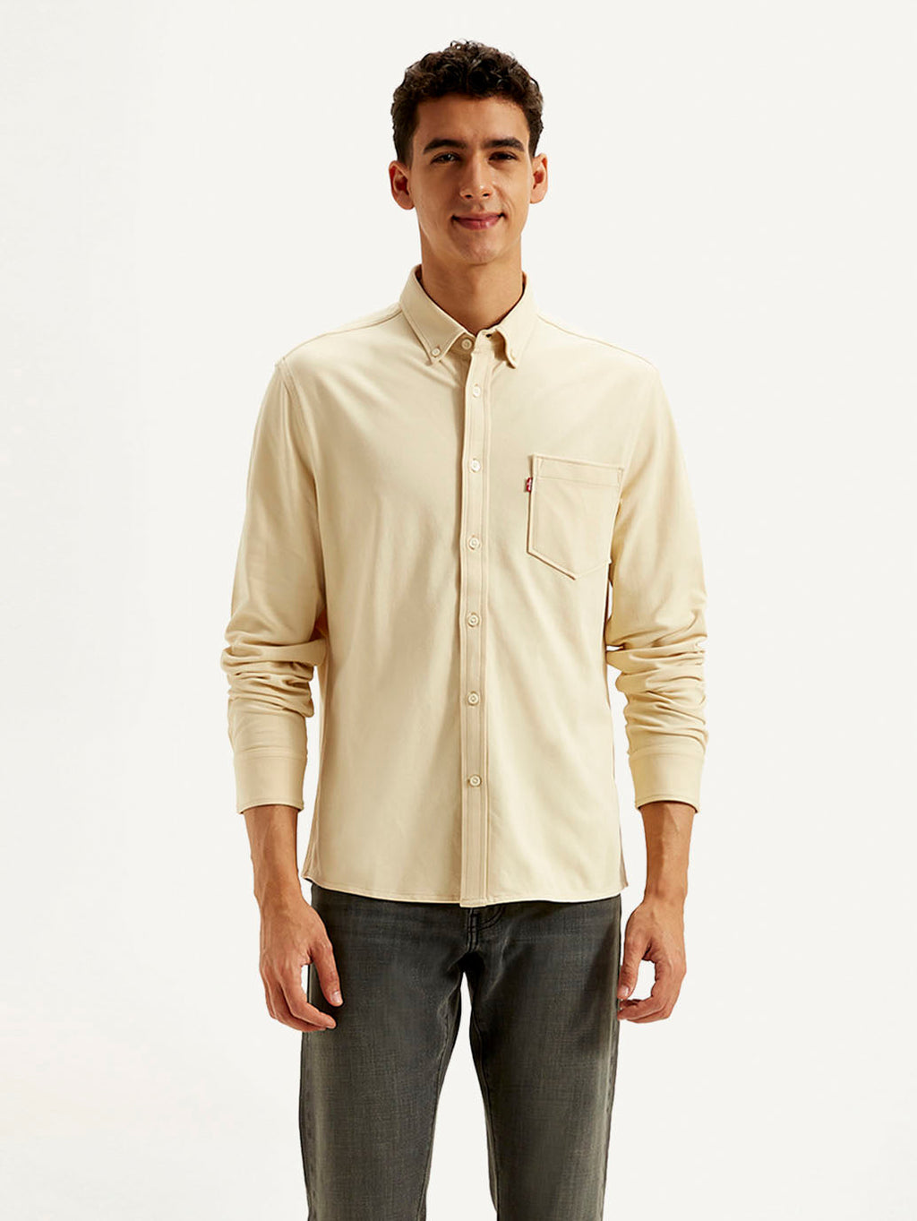 Men's Solid Slim Fit Shirt