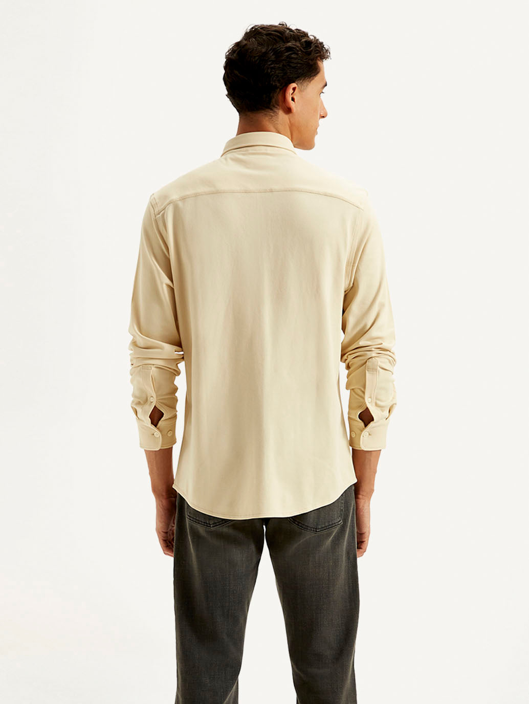 Men's Solid Slim Fit Shirt