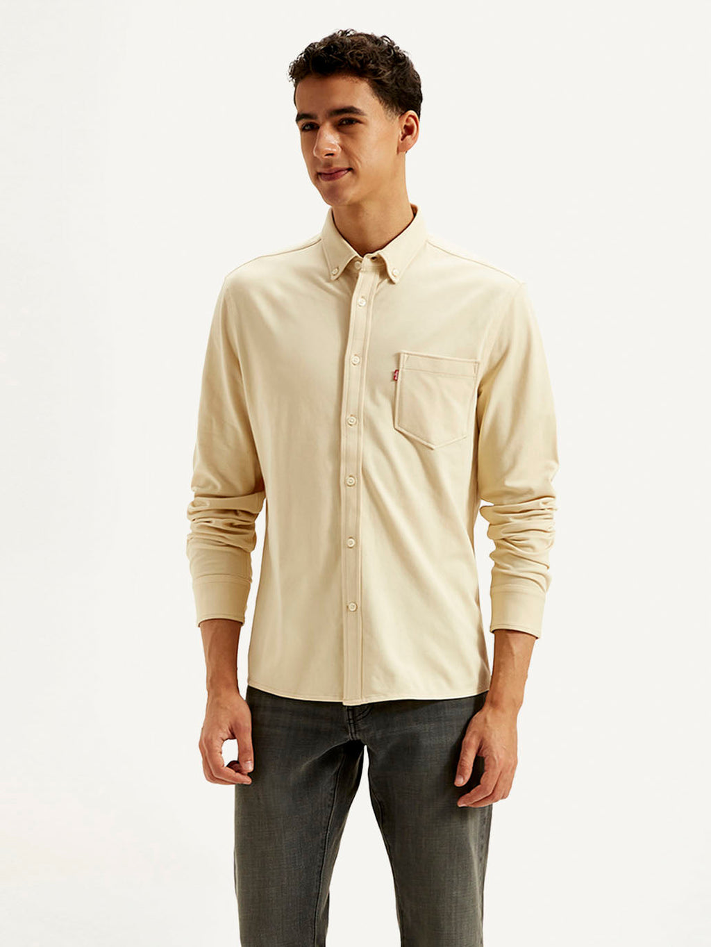 Men's Solid Slim Fit Shirt