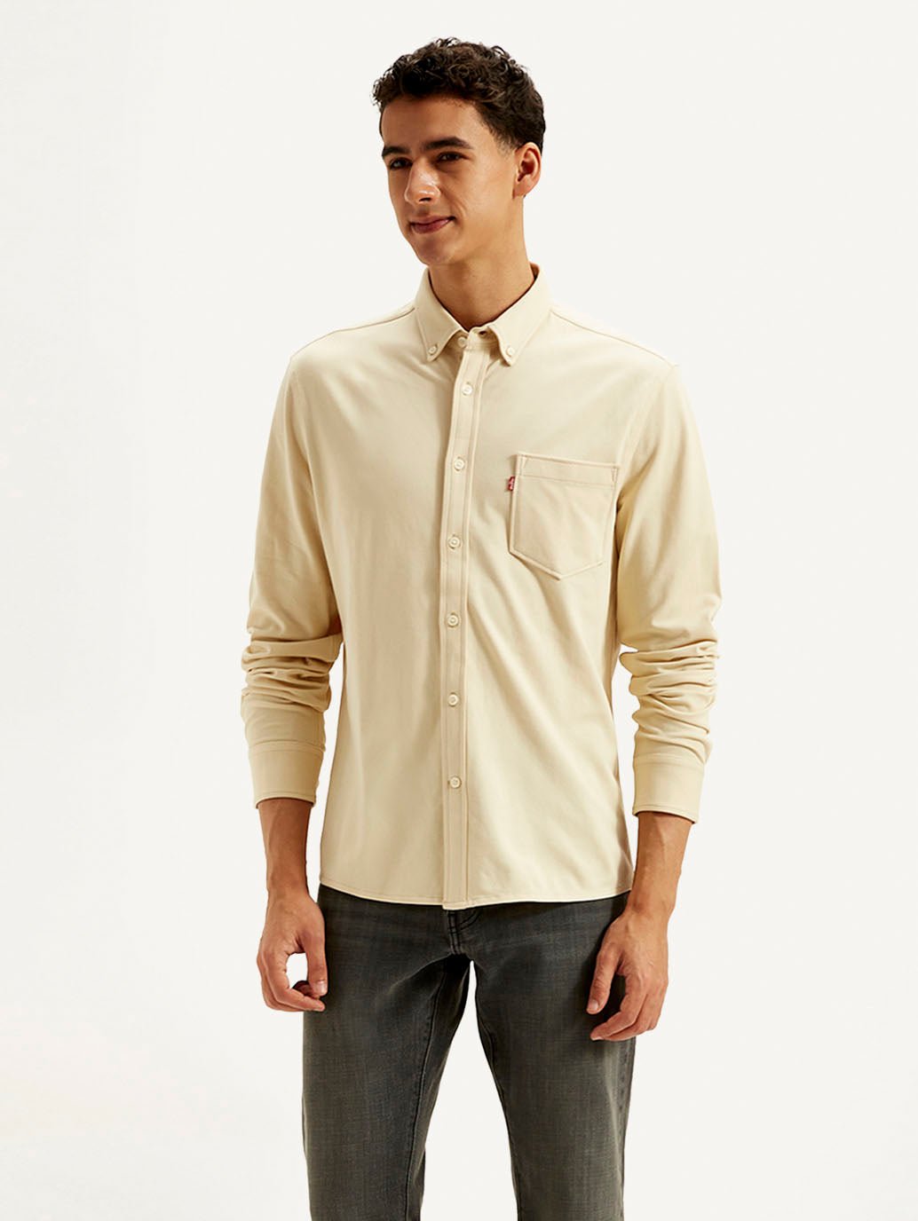 Men's Solid Slim Fit Shirt